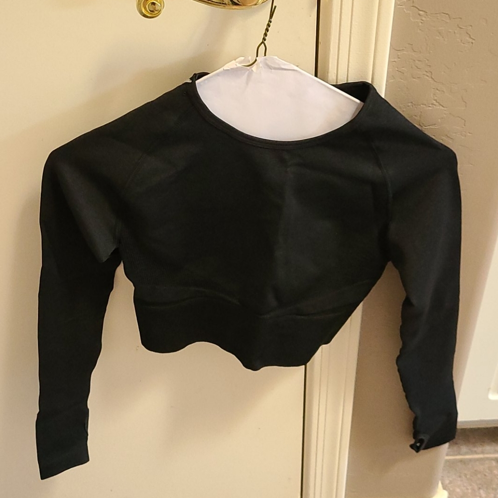 ACTA Long Sleeve Seamless Crop Top